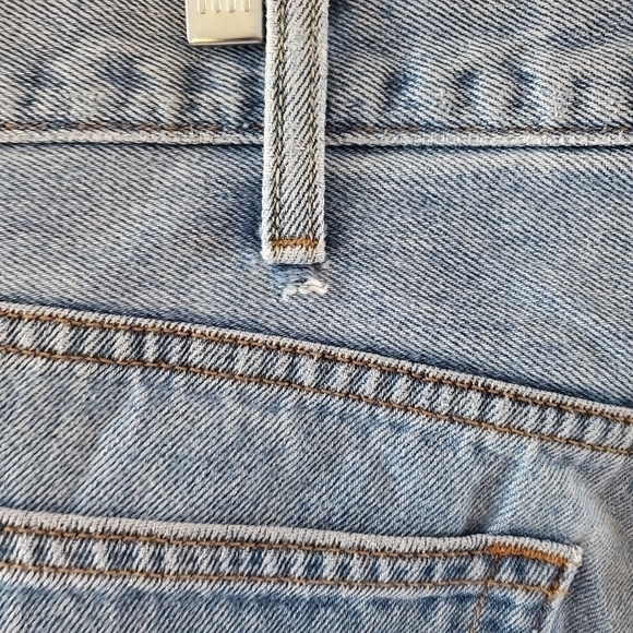 Vintage Levis 505 Jean Shorts Men's 40‎ Blue Red Tab Y2K Medium Wash - Picture 4 of 10